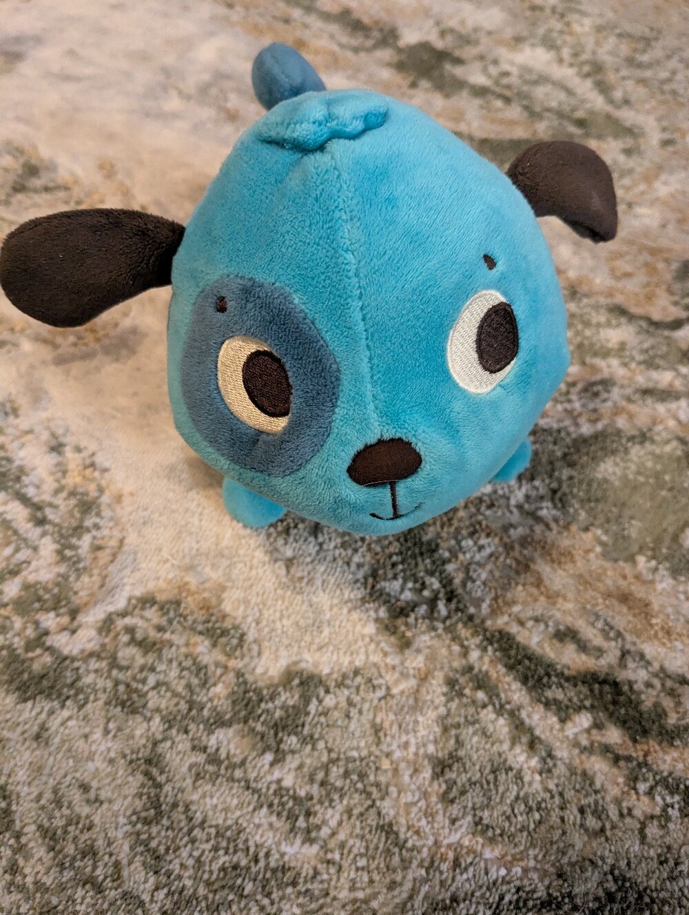 Woofer The Wobble And Go Blue Plush Dog Toy - Interactive Toy